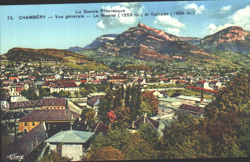 Cartes postales anciennes > CARTES POSTALES > carte postale ancienne > cartes-postales-ancienne.com Auvergne rhone alpes Savoie Chambery