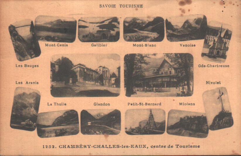Cartes postales anciennes > CARTES POSTALES > carte postale ancienne > cartes-postales-ancienne.com Auvergne rhone alpes Savoie Chambery