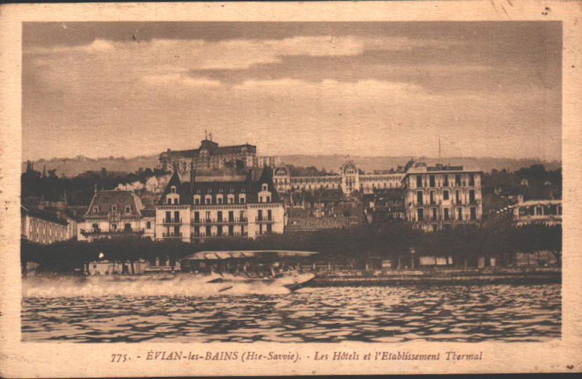Cartes postales anciennes > CARTES POSTALES > carte postale ancienne > cartes-postales-ancienne.com Haute savoie  Evian Les Bains