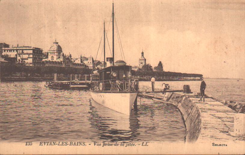 Cartes postales anciennes > CARTES POSTALES > carte postale ancienne > cartes-postales-ancienne.com Haute savoie  Evian Les Bains
