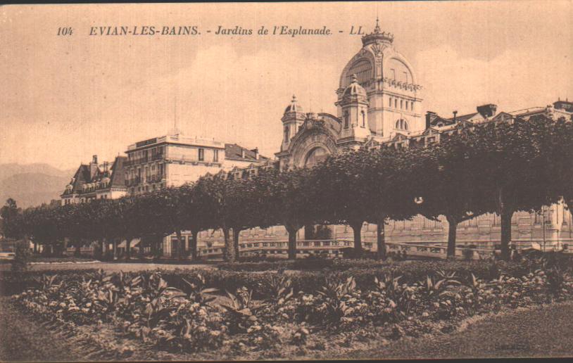 Cartes postales anciennes > CARTES POSTALES > carte postale ancienne > cartes-postales-ancienne.com Haute savoie  Evian Les Bains