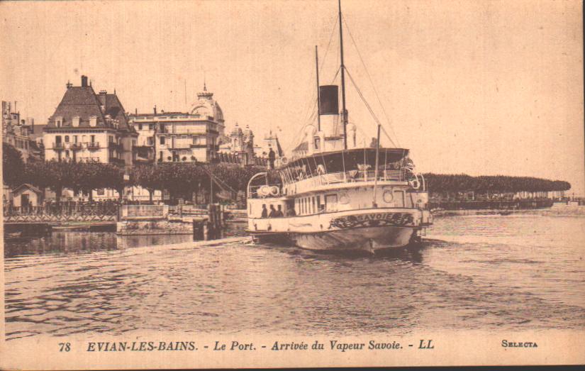 Cartes postales anciennes > CARTES POSTALES > carte postale ancienne > cartes-postales-ancienne.com Haute savoie  Evian Les Bains