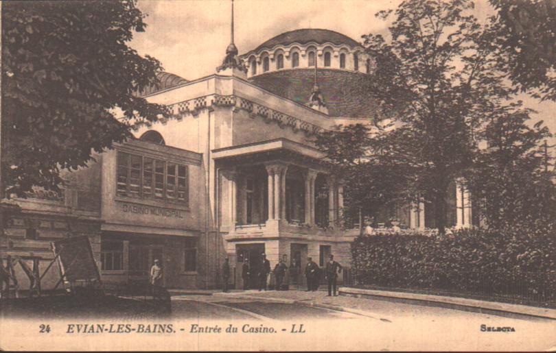 Cartes postales anciennes > CARTES POSTALES > carte postale ancienne > cartes-postales-ancienne.com Haute savoie  Evian Les Bains