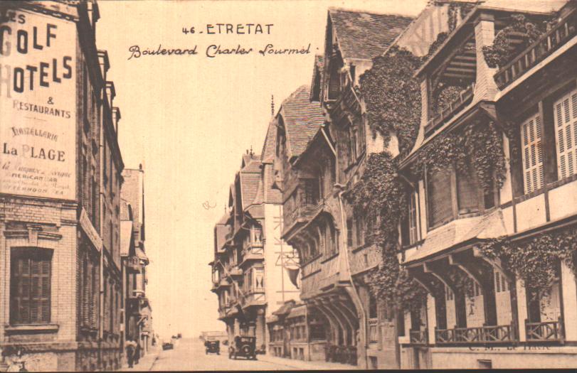 Cartes postales anciennes > CARTES POSTALES > carte postale ancienne > cartes-postales-ancienne.com Normandie Seine maritime Etretat