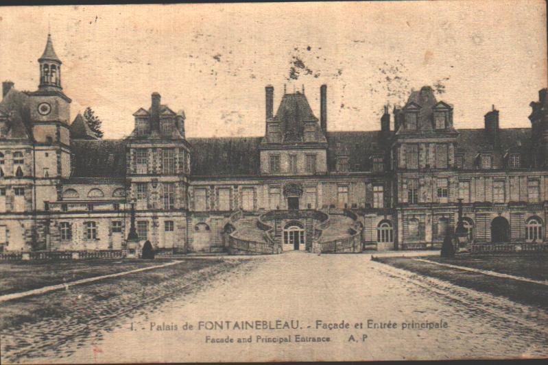 Cartes postales anciennes > CARTES POSTALES > carte postale ancienne > cartes-postales-ancienne.com Ile de france Seine et marne Fontainebleau