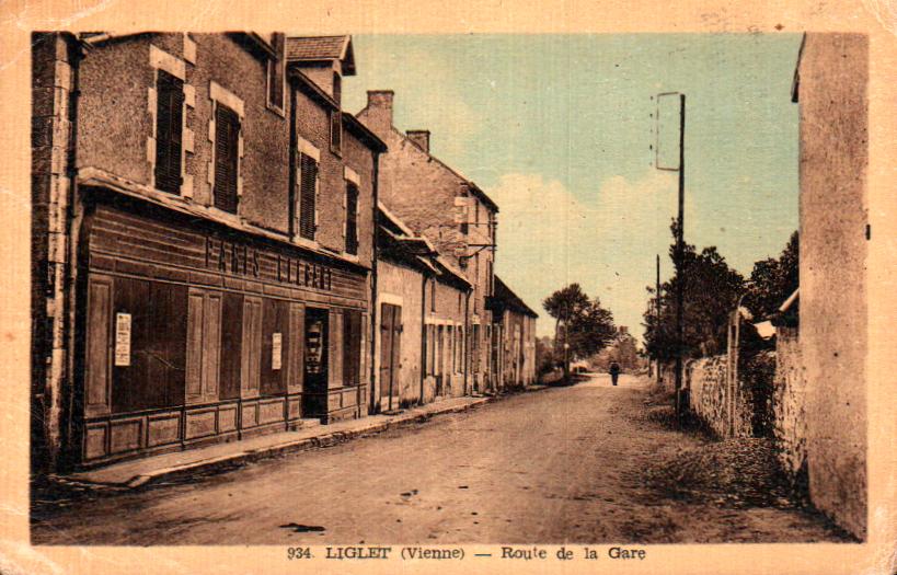 Cartes postales anciennes > CARTES POSTALES > carte postale ancienne > cartes-postales-ancienne.com Nouvelle aquitaine Liglet