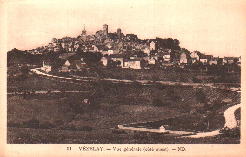 Cartes postales anciennes > CARTES POSTALES > carte postale ancienne > cartes-postales-ancienne.com Bourgogne franche comte Vezelay