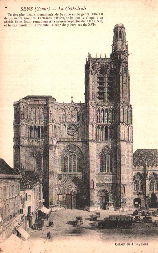 Cartes postales anciennes > CARTES POSTALES > carte postale ancienne > cartes-postales-ancienne.com Bourgogne franche comte Sens