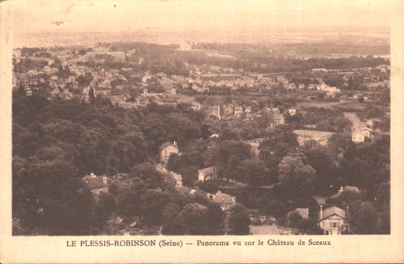 Cartes postales anciennes > CARTES POSTALES > carte postale ancienne > cartes-postales-ancienne.com Ile de france Hauts de seine Le Plessis Robinson