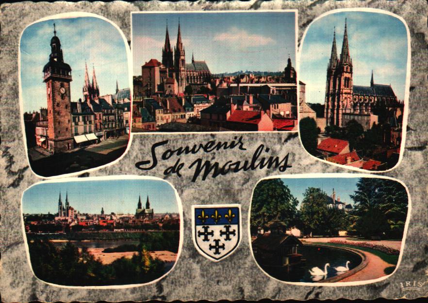 Auvergne rhone alpes Allier Moulins