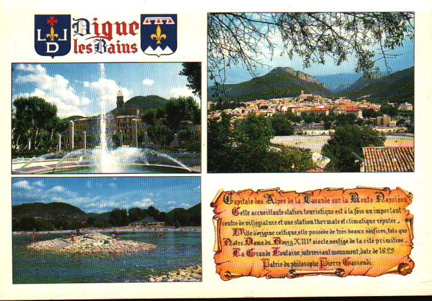 Cartes postales anciennes > CARTES POSTALES > carte postale ancienne > cartes-postales-ancienne.com Provence alpes cote d'azur Hautes alpes Digne Les Bains