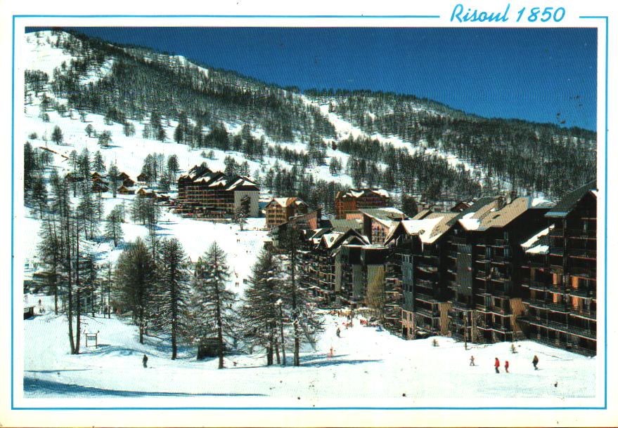 Provence alpes cote d'azur Hautes alpes Risoul