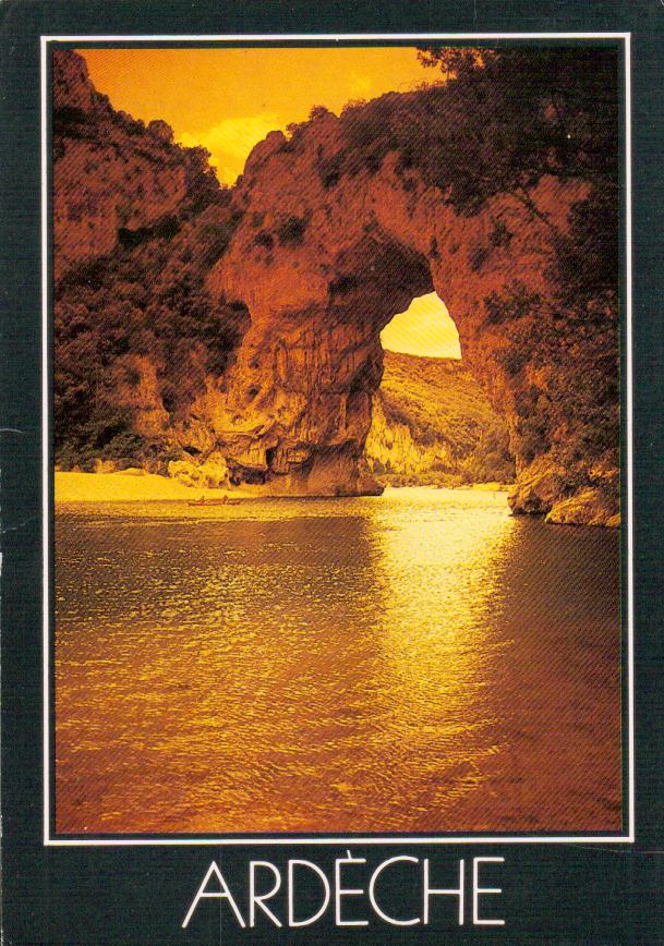 Cartes postales anciennes > CARTES POSTALES > carte postale ancienne > cartes-postales-ancienne.com Auvergne rhone alpes Ardeche Vallon Pont D Arc