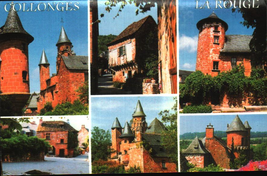 Cartes postales anciennes > CARTES POSTALES > carte postale ancienne > cartes-postales-ancienne.com Nouvelle aquitaine Collonges La Rouge