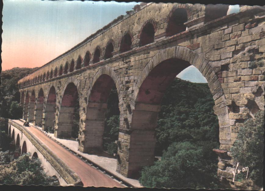 Cartes postales anciennes > CARTES POSTALES > carte postale ancienne > cartes-postales-ancienne.com Gard  Vers Pont Du Gard