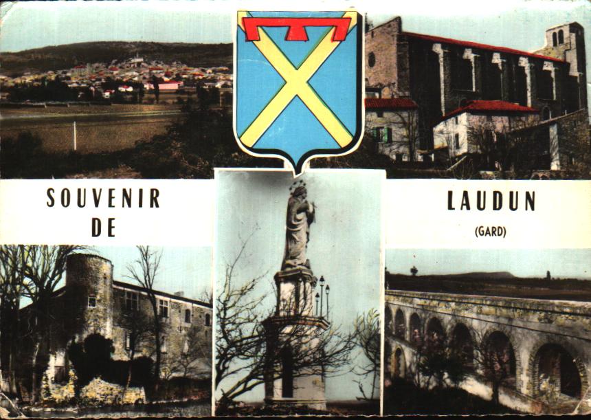 Cartes postales anciennes > CARTES POSTALES > carte postale ancienne > cartes-postales-ancienne.com Occitanie Gard Laudun
