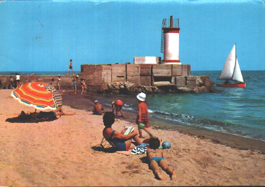 Cartes postales anciennes > CARTES POSTALES > carte postale ancienne > cartes-postales-ancienne.com Occitanie Herault Valras Plage