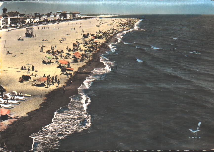 Cartes postales anciennes > CARTES POSTALES > carte postale ancienne > cartes-postales-ancienne.com Occitanie Herault Valras Plage