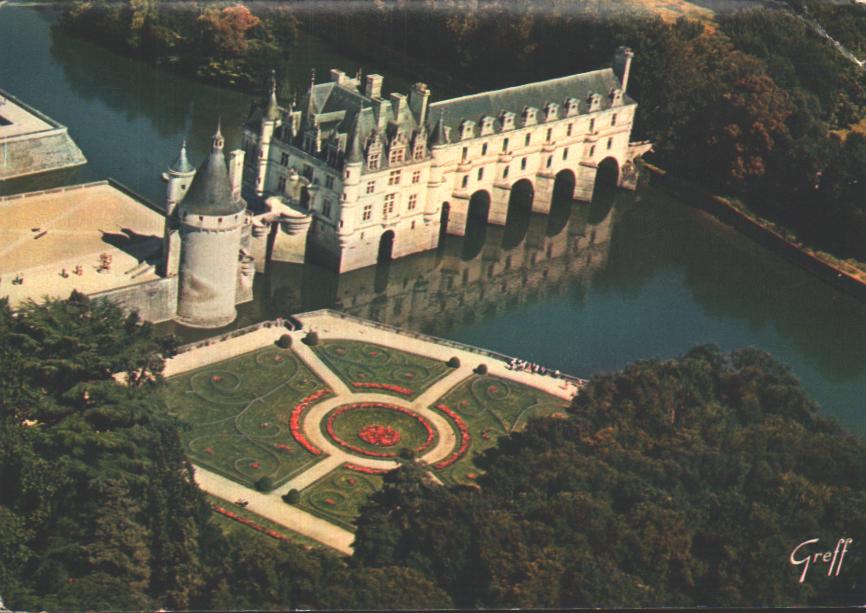 Cartes postales anciennes > CARTES POSTALES > carte postale ancienne > cartes-postales-ancienne.com Centre val de loire  Chenonceaux