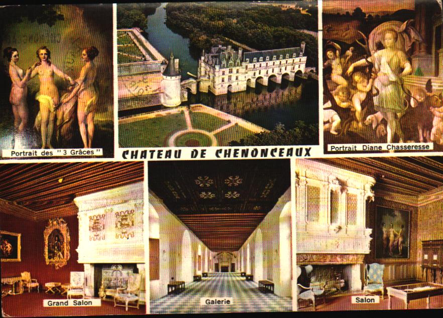 Cartes postales anciennes > CARTES POSTALES > carte postale ancienne > cartes-postales-ancienne.com Centre val de loire  Chenonceaux