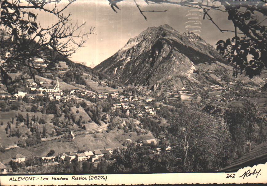 Cartes postales anciennes > CARTES POSTALES > carte postale ancienne > cartes-postales-ancienne.com Isere  Allemond
