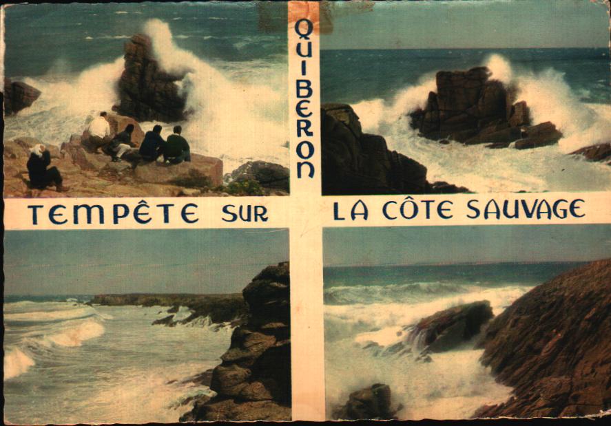Cartes postales anciennes > CARTES POSTALES > carte postale ancienne > cartes-postales-ancienne.com Bretagne Quiberon