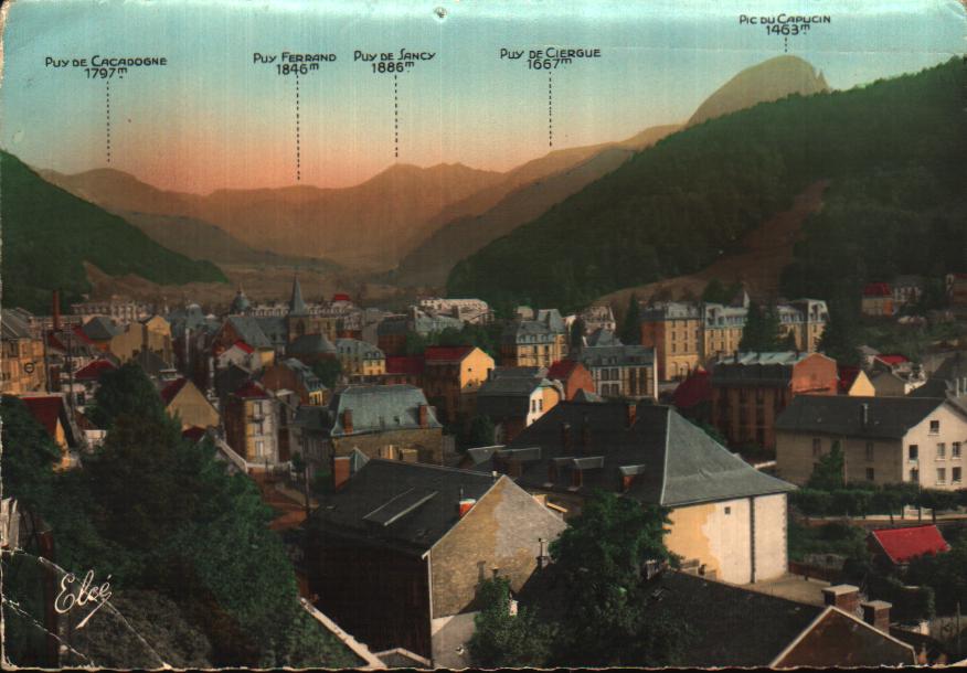 Auvergne rhone alpes Puy de dome Mont Dore