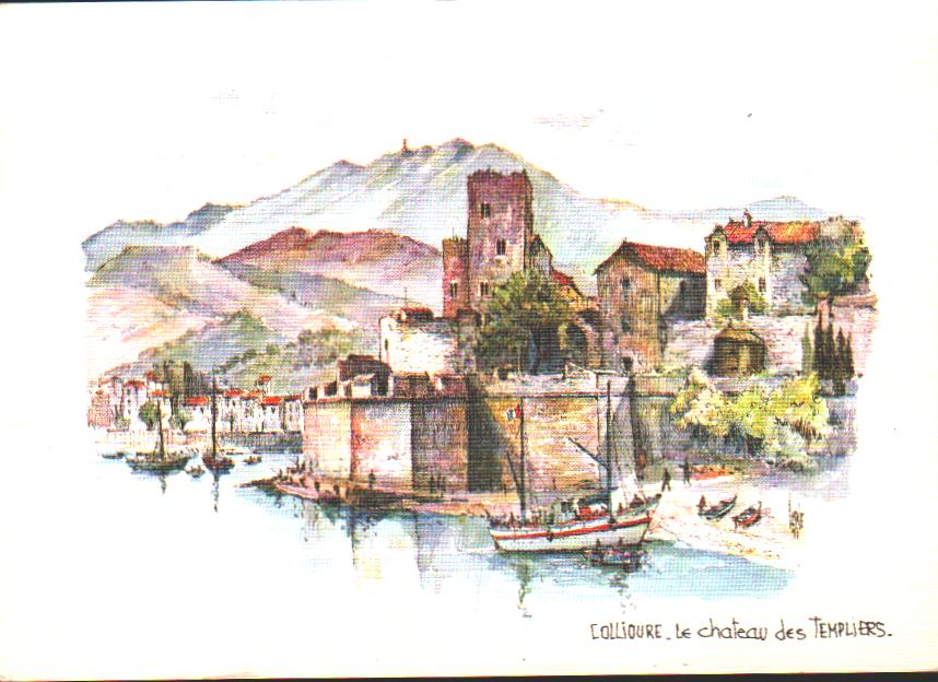 Cartes postales anciennes > CARTES POSTALES > carte postale ancienne > cartes-postales-ancienne.com Occitanie Pyrenees orientales Collioure