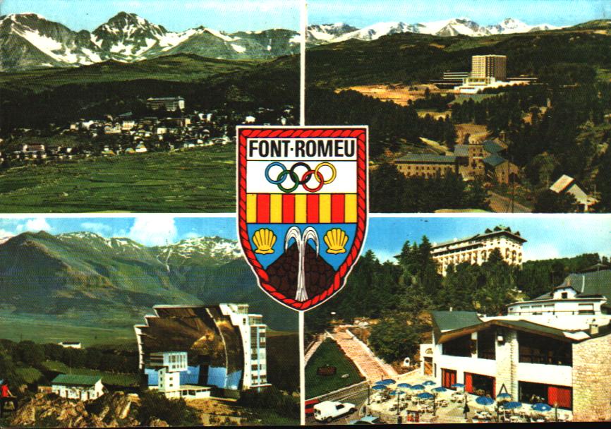 Cartes postales anciennes > CARTES POSTALES > carte postale ancienne > cartes-postales-ancienne.com Occitanie Pyrenees orientales Font Romeu Odeillo Via