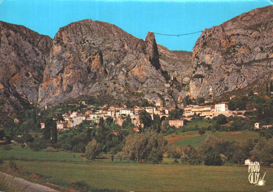 Cartes postales anciennes > CARTES POSTALES > carte postale ancienne > cartes-postales-ancienne.com Alpes de haute provence  Moustiers Sainte Marie