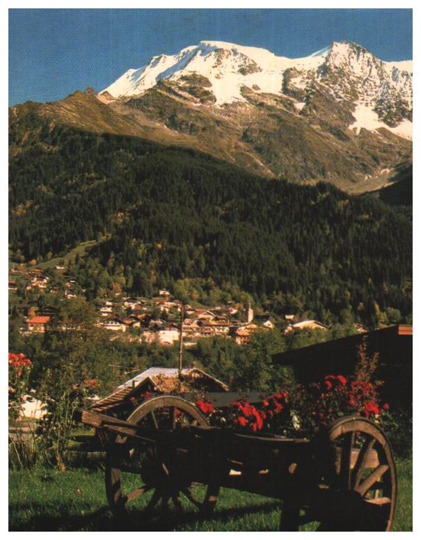 Auvergne rhone alpes Haute savoie Les Contamines Montjoie