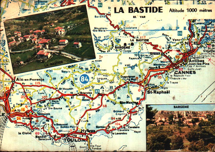 Cartes postales anciennes > CARTES POSTALES > carte postale ancienne > cartes-postales-ancienne.com Provence alpes cote d'azur La Bastide