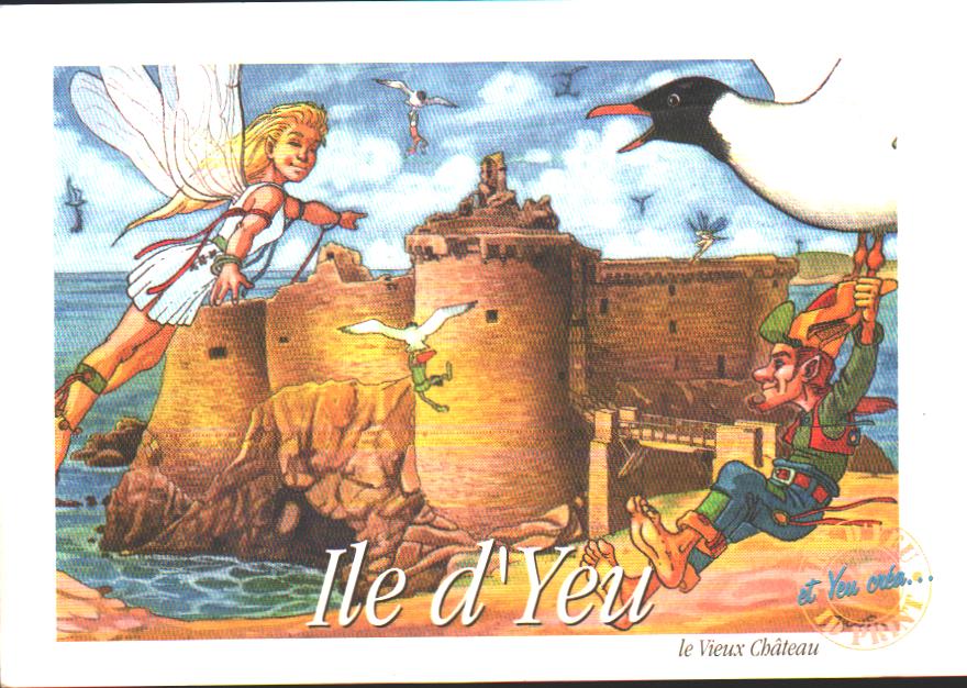 Cartes postales anciennes > CARTES POSTALES > carte postale ancienne > cartes-postales-ancienne.com Pays de la loire Vendee l'Ile d'Yeu
