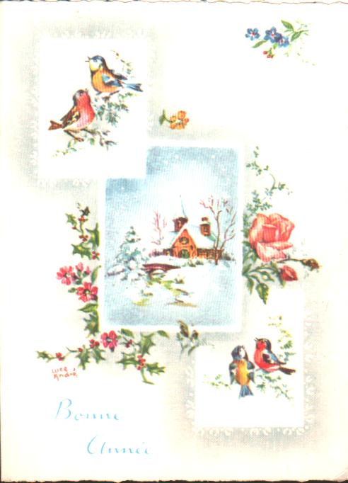 Cartes postales anciennes > CARTES POSTALES > carte postale ancienne > cartes-postales-ancienne.com Nouvelle annee Bonne annee