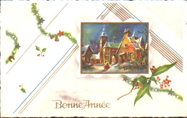 Cartes postales anciennes > CARTES POSTALES > carte postale ancienne > cartes-postales-ancienne.com Nouvelle annee Bonne annee