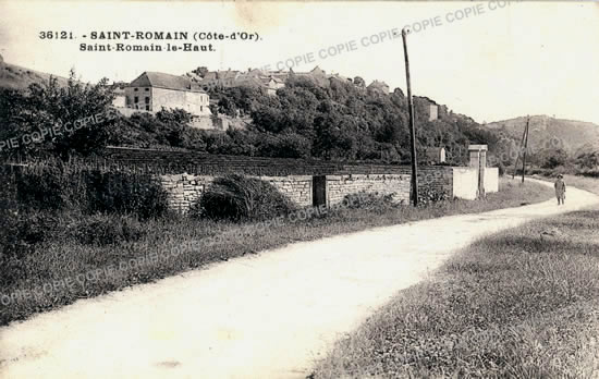 Cartes postales anciennes > CARTES POSTALES > carte postale ancienne > cartes-postales-ancienne.com Bourgogne franche comte Cote d'or Saint Romain