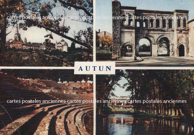 Cartes postales anciennes > CARTES POSTALES > carte postale ancienne > cartes-postales-ancienne.com Bourgogne franche comte Saone et loire Autun