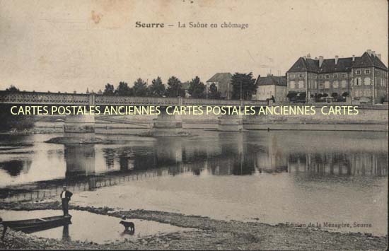Cartes postales anciennes > CARTES POSTALES > carte postale ancienne > cartes-postales-ancienne.com Bourgogne franche comte Cote d'or Seurre