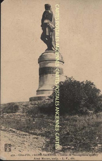 Cartes postales anciennes > CARTES POSTALES > carte postale ancienne > cartes-postales-ancienne.com Bourgogne franche comte Alise Sainte Reine