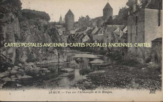 Cartes postales anciennes > CARTES POSTALES > carte postale ancienne > cartes-postales-ancienne.com Bourgogne franche comte Semur En Auxois