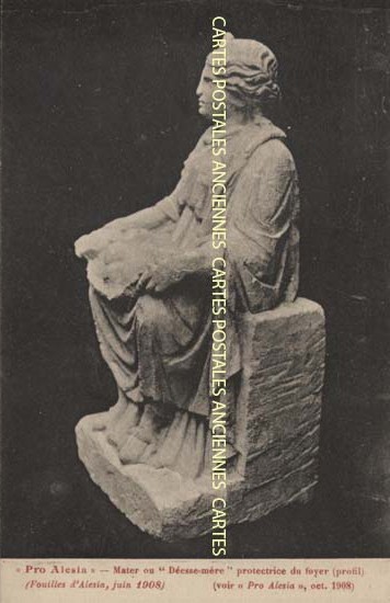 Cartes postales anciennes > CARTES POSTALES > carte postale ancienne > cartes-postales-ancienne.com Bourgogne franche comte Alise Sainte Reine