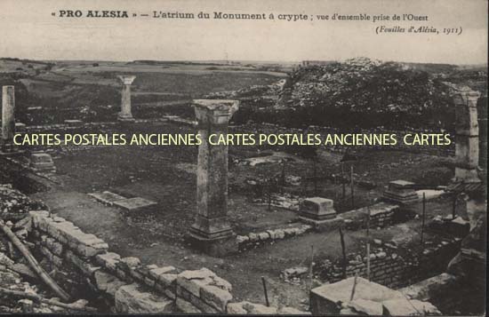Cartes postales anciennes > CARTES POSTALES > carte postale ancienne > cartes-postales-ancienne.com Bourgogne franche comte Alise Sainte Reine