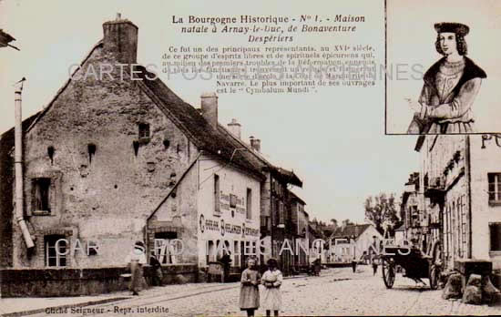Cartes postales anciennes > CARTES POSTALES > carte postale ancienne > cartes-postales-ancienne.com Bourgogne franche comte Cote d'or Arnay Le Duc