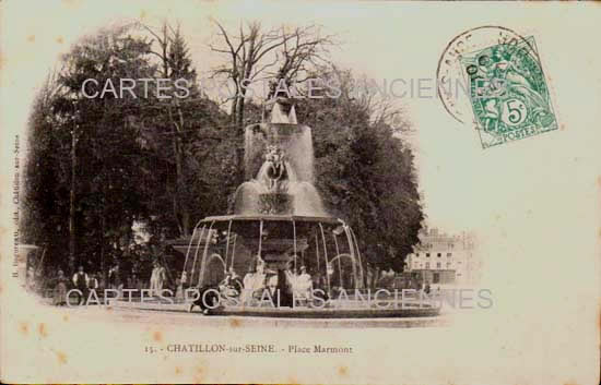 Cartes postales anciennes > CARTES POSTALES > carte postale ancienne > cartes-postales-ancienne.com Bourgogne franche comte Chatillon Sur Seine