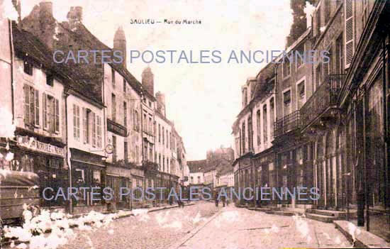 Cartes postales anciennes > CARTES POSTALES > carte postale ancienne > cartes-postales-ancienne.com Bourgogne franche comte Saulieu