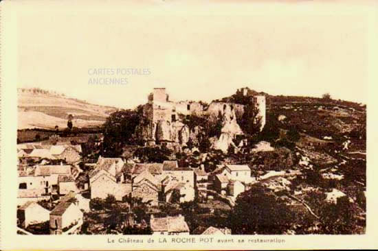 Cartes postales anciennes > CARTES POSTALES > carte postale ancienne > cartes-postales-ancienne.com Bourgogne franche comte Cote d'or La Rochepot