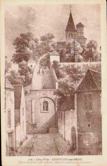 Cartes postales anciennes > CARTES POSTALES > carte postale ancienne > cartes-postales-ancienne.com Bourgogne franche comte Cote d'or Chatillon Sur Seine