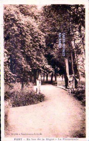 Cartes postales anciennes > CARTES POSTALES > carte postale ancienne > cartes-postales-ancienne.com Bourgogne franche comte Cote d'or Pont