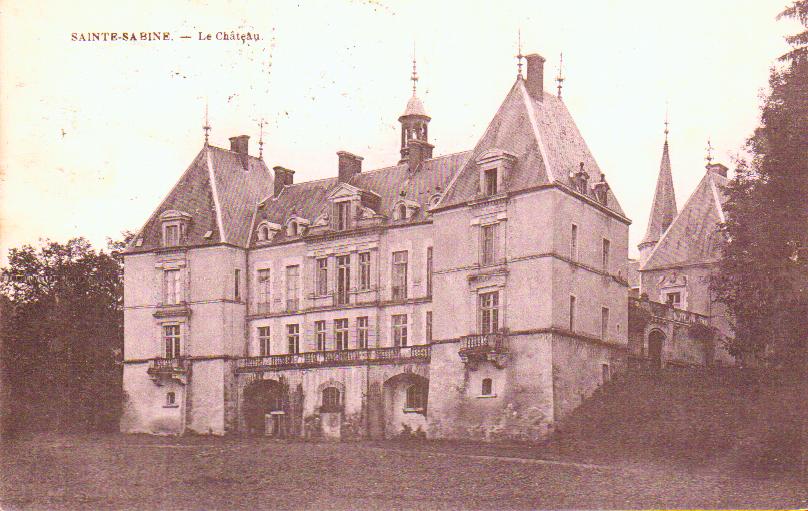 Cartes postales anciennes > CARTES POSTALES > carte postale ancienne > cartes-postales-ancienne.com Bourgogne franche comte Cote d'or Sainte Sabine