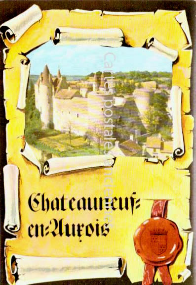 Cartes postales anciennes > CARTES POSTALES > carte postale ancienne > cartes-postales-ancienne.com Bourgogne franche comte Cote d'or Chateauneuf
